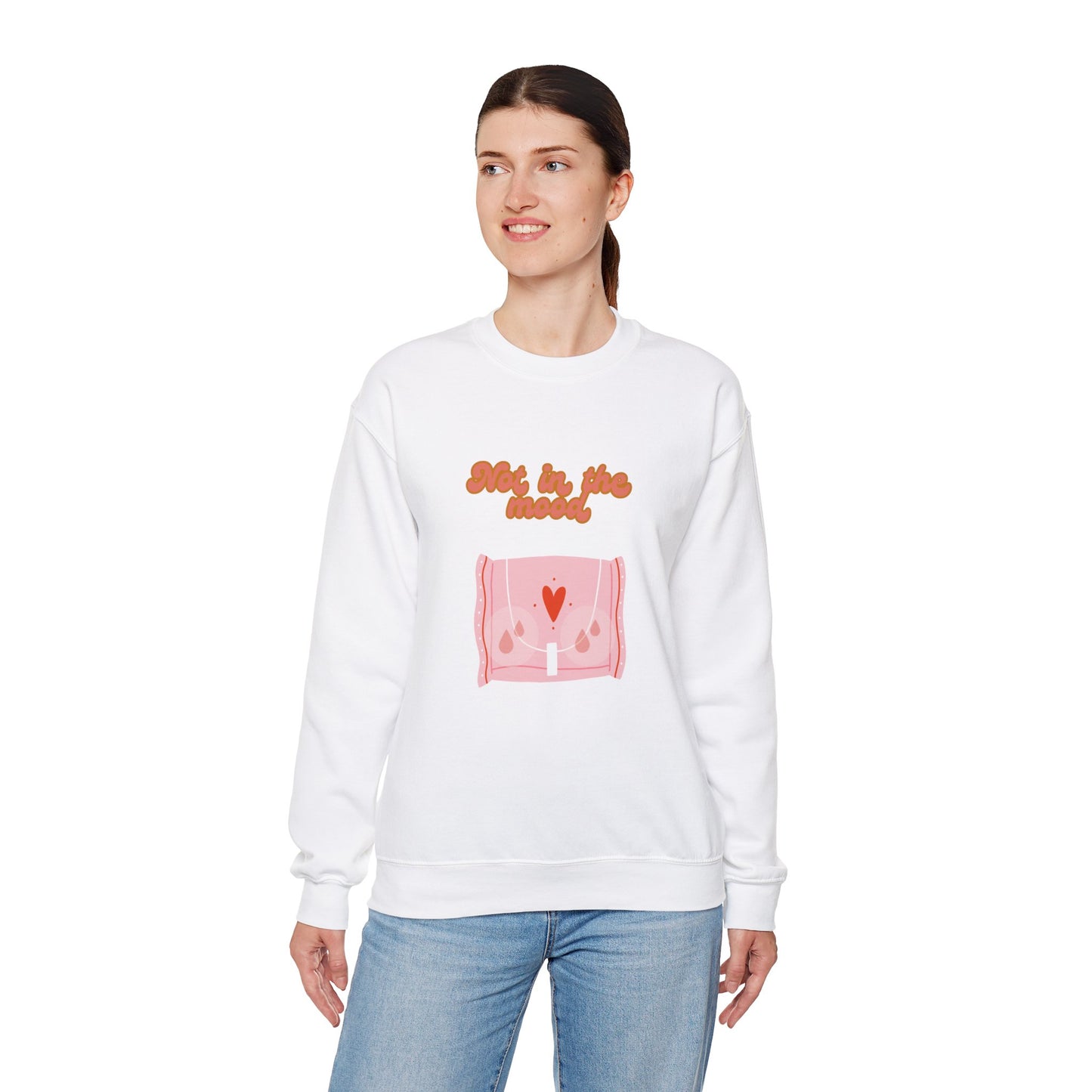 not in the mood Crewneck Sweatshirt